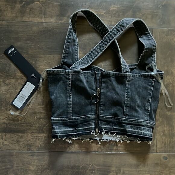 NWT Hudson x Baja East Denim Crop Top
Size XSmall - Picture 8 of 14